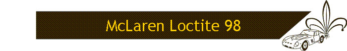 McLaren Loctite 98